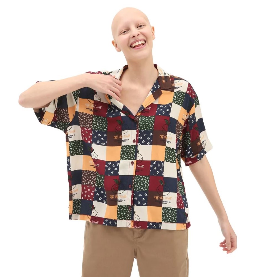 Anaheim Y Camiseta Vans Rojas