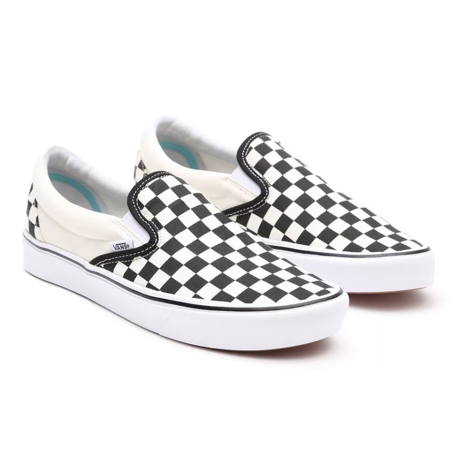 Zapatillas Comfycush Slip-on Vans Negro-blanco