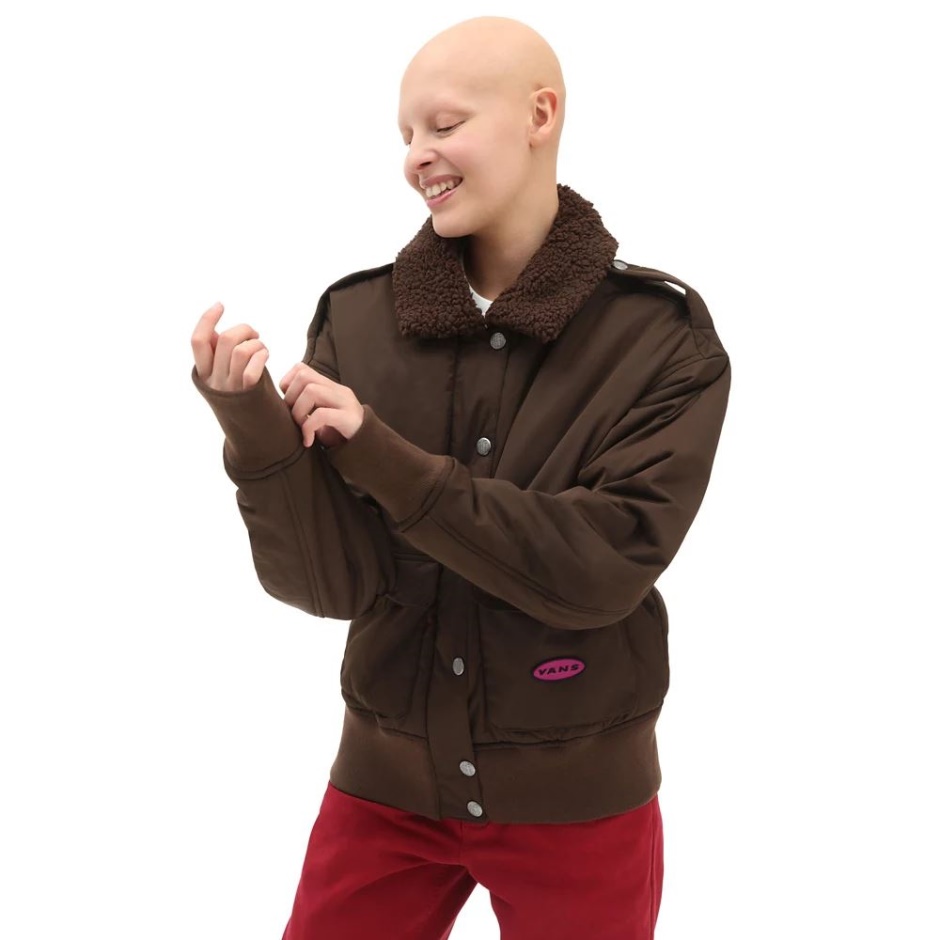 Cazadora Bomber Curren X Knost Marrón Vans