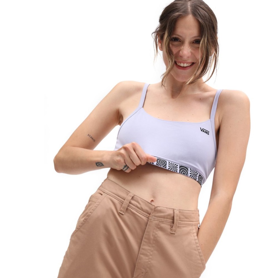 Bralette Energía Divina Vans Lila