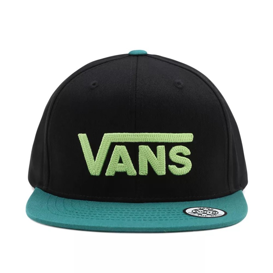 Gorra Snapback Niños Drop V Ii Amarillo-blanco Vans