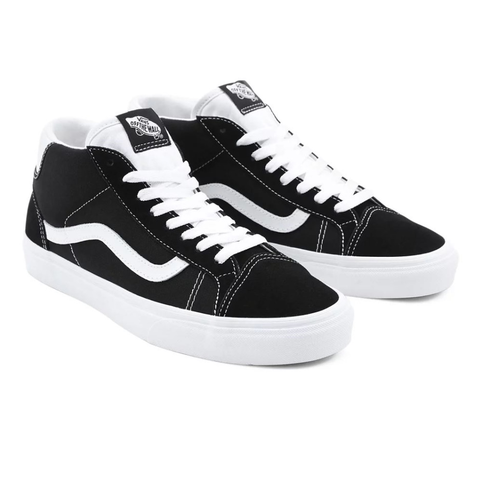 Zapatillas Mid Skool 37 Negro Vans