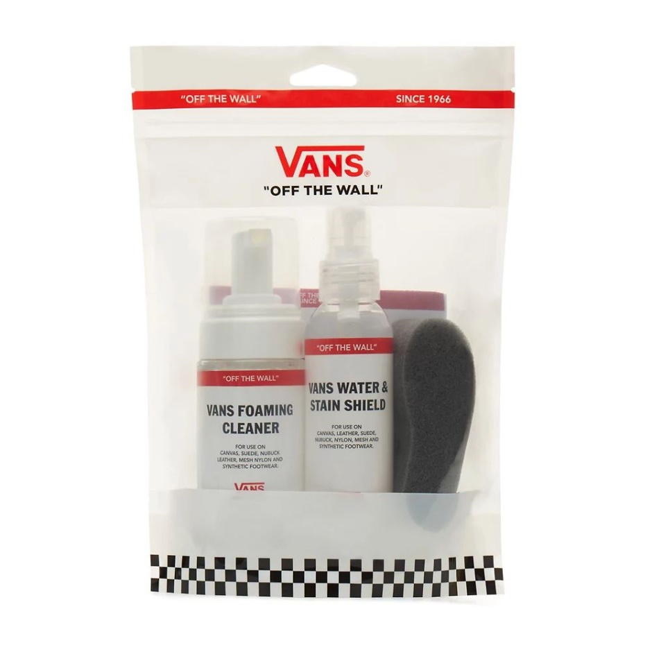 Kit De Lona Para El Cuidado Del Calzado Blanco Mujer Vans