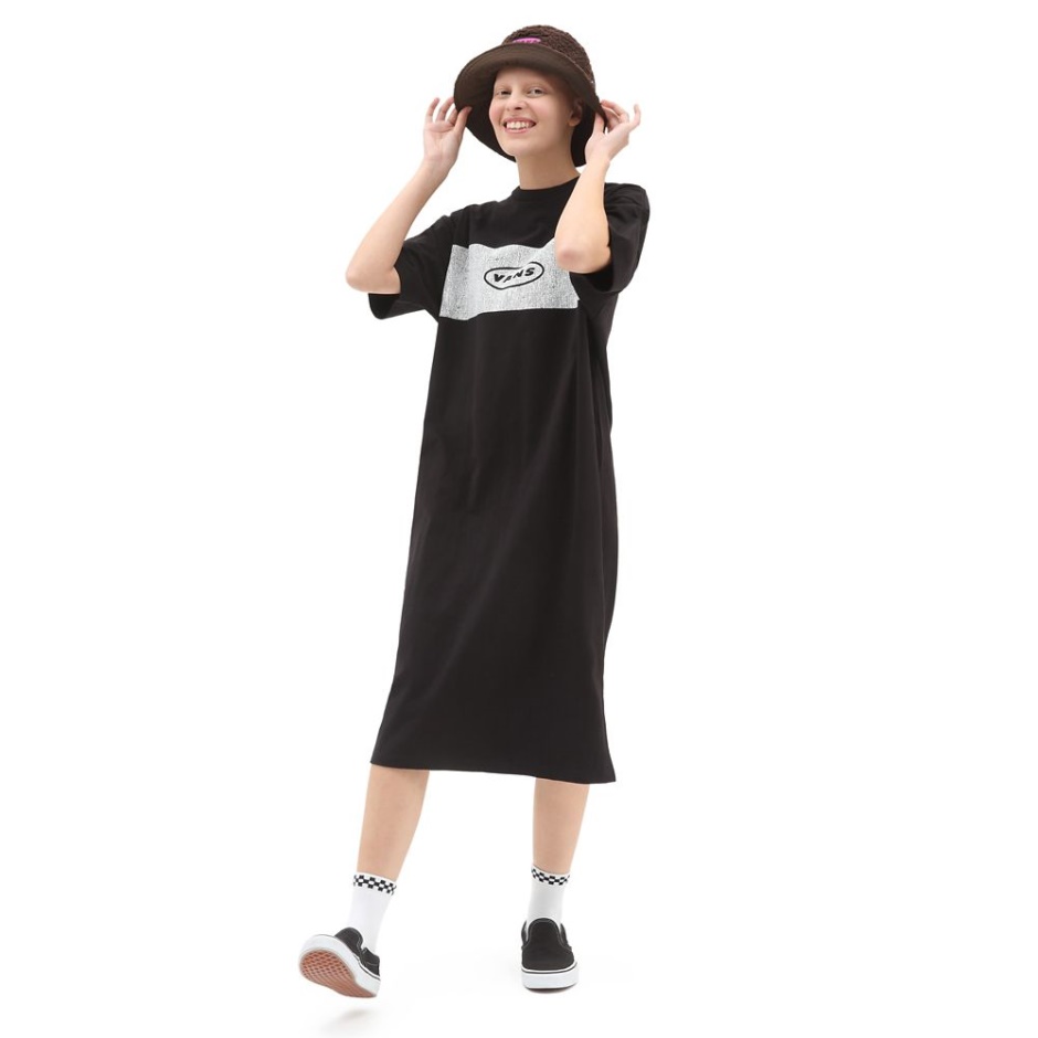 Vestido X Curren X Knost Negro Vans