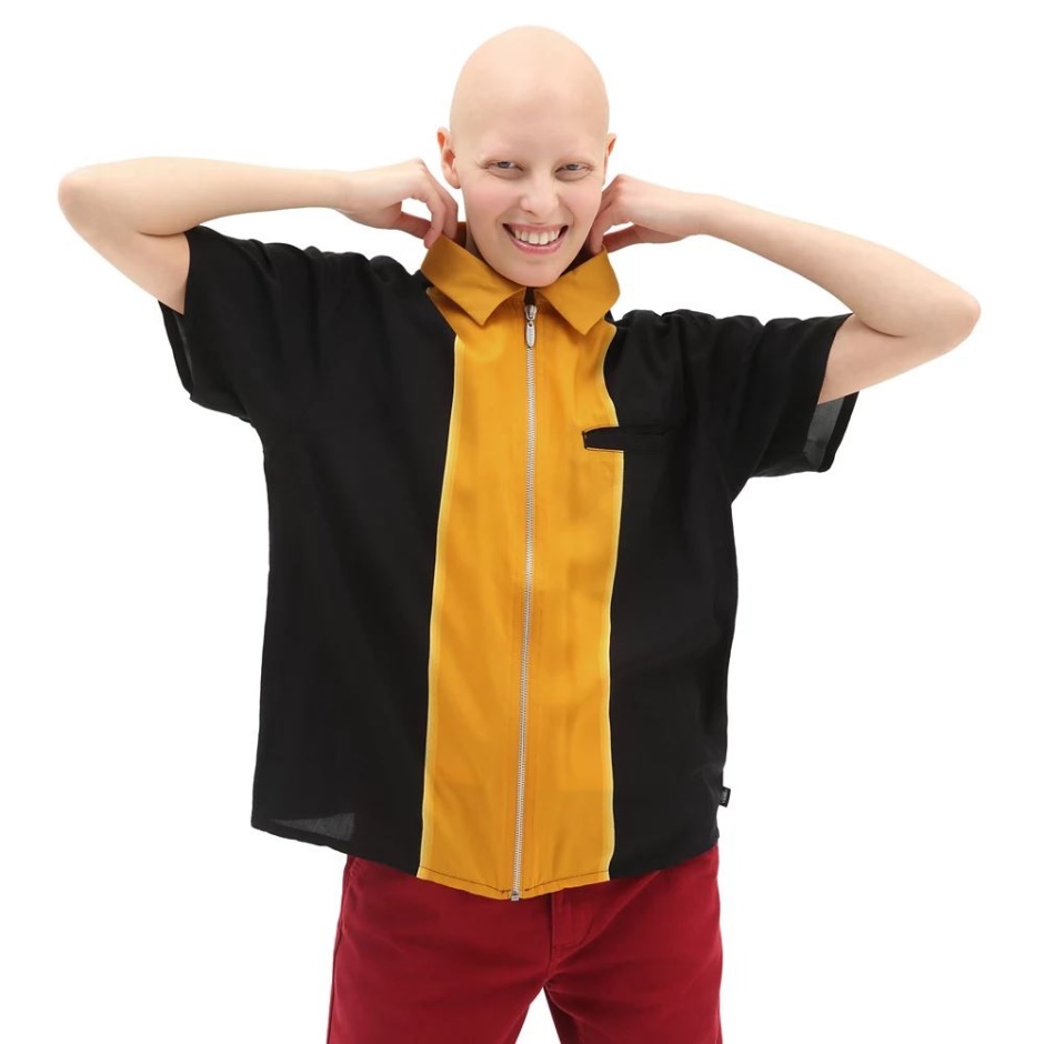 Camisa X Curren X Knost Negro Vans