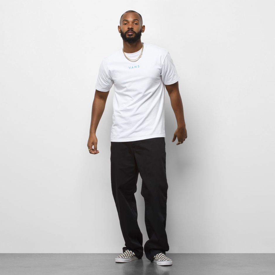 Authentic Pantalones Chinos Holgados Negro Hombre Vans