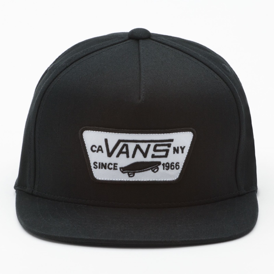Gorra Con Parche Completo Para Niños True Black Vans