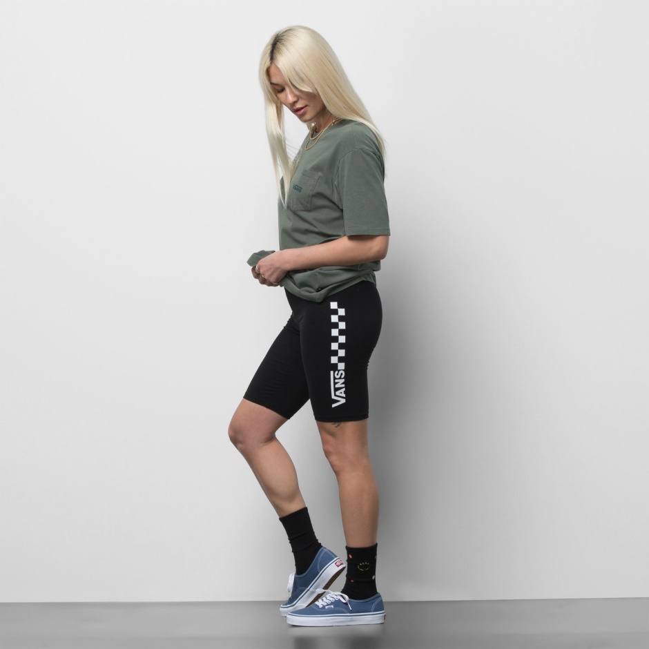 Legging Pizarrón Corto Negro Vans