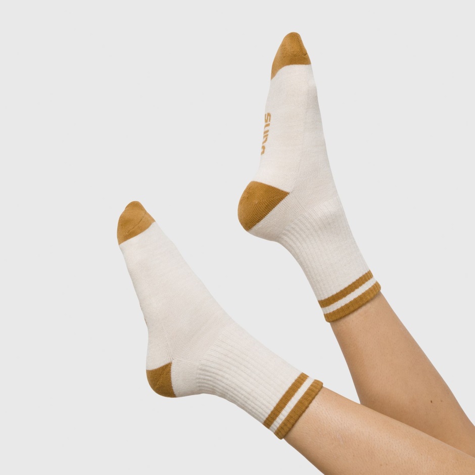 Calcetín De La Tripulación Costera Tamaño 6.5-10 Furgonetas De Harina De Avena