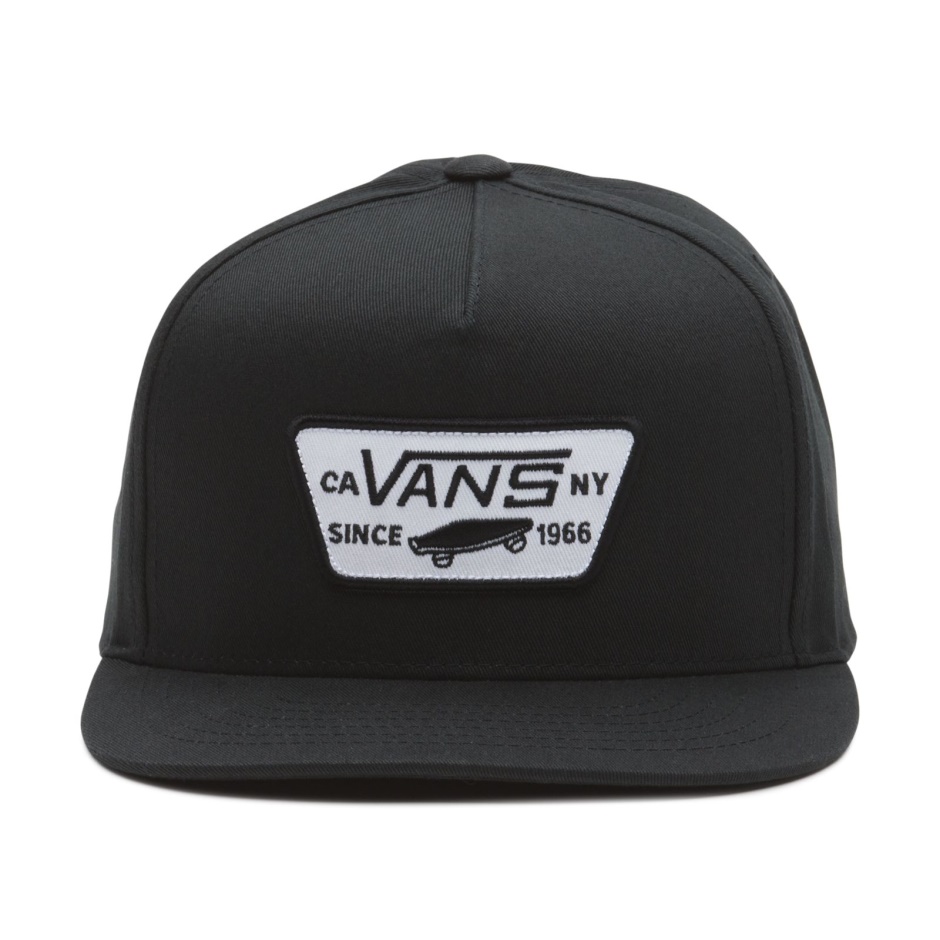 Full Patch Snapback True Negro Hombre Vans