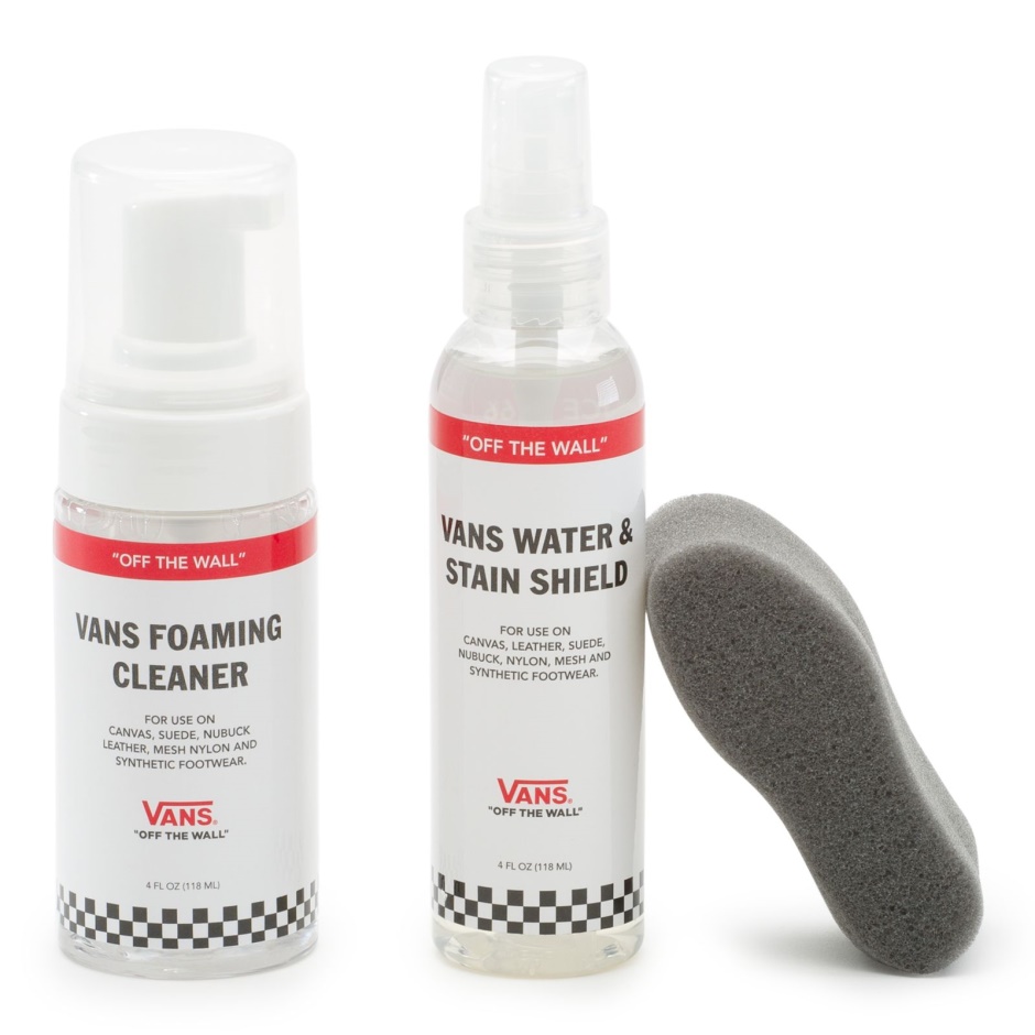 Kit De Lona Para El Cuidado Del Calzado Vans Blancas