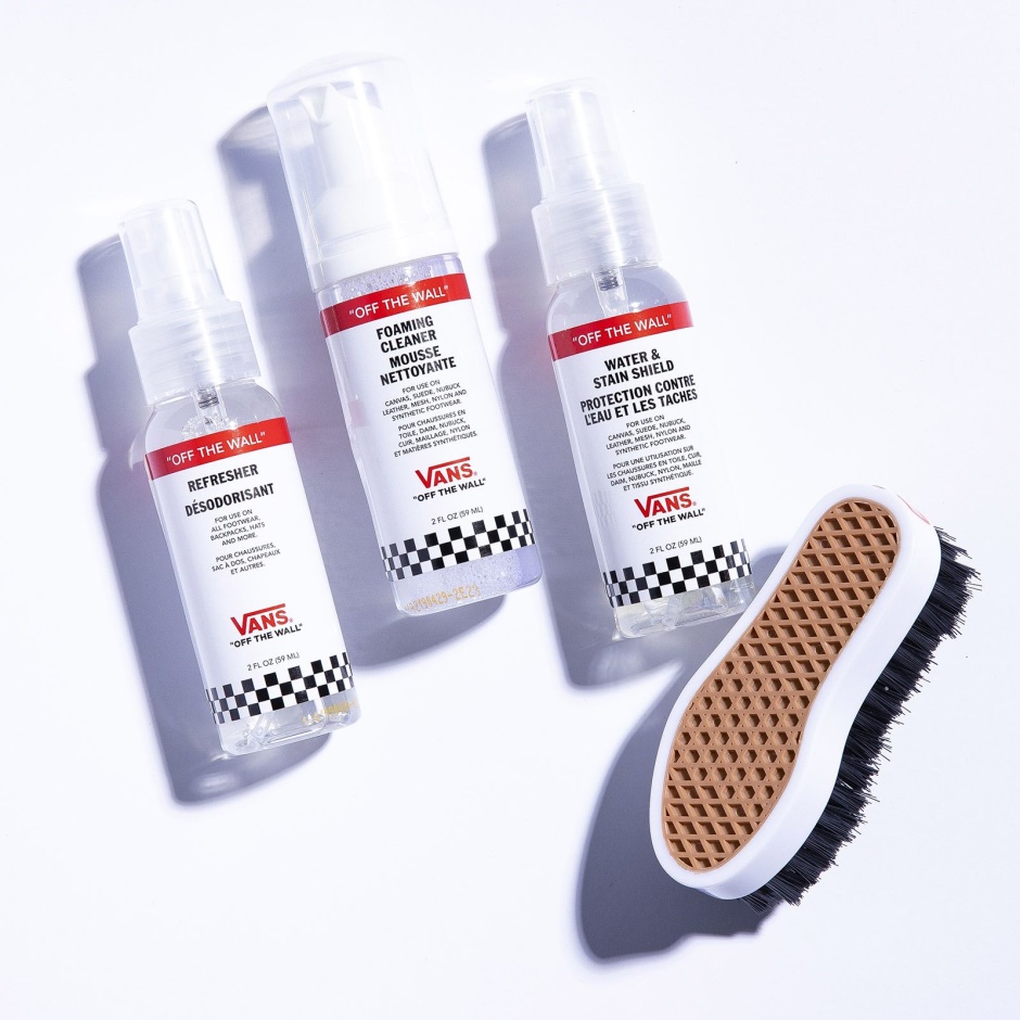 Kit De Viaje Para El Cuidado Del Calzado Vans Blancas