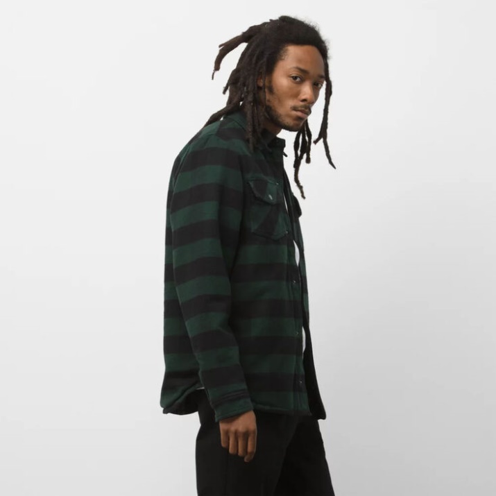 Armstrong Reversible Camisa Chaqueta Sycamore-negro Vans