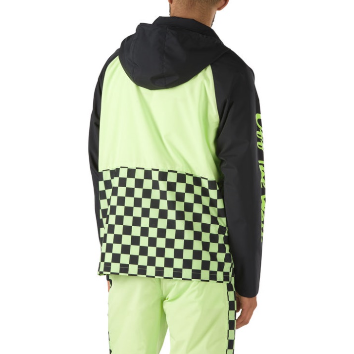 Bmx Off The Wall Anorak Sharp Verde-negro Vans