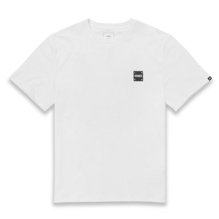 Camiseta Con El Logo De Inicio De Sesión Vans Blancas