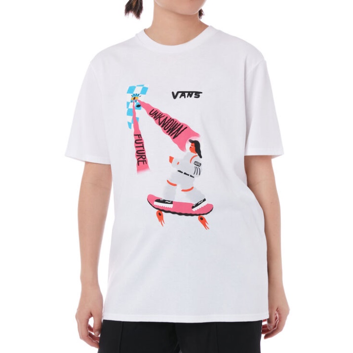 Otw Colección De Arte Nichinichi Camiseta Vans Blancas