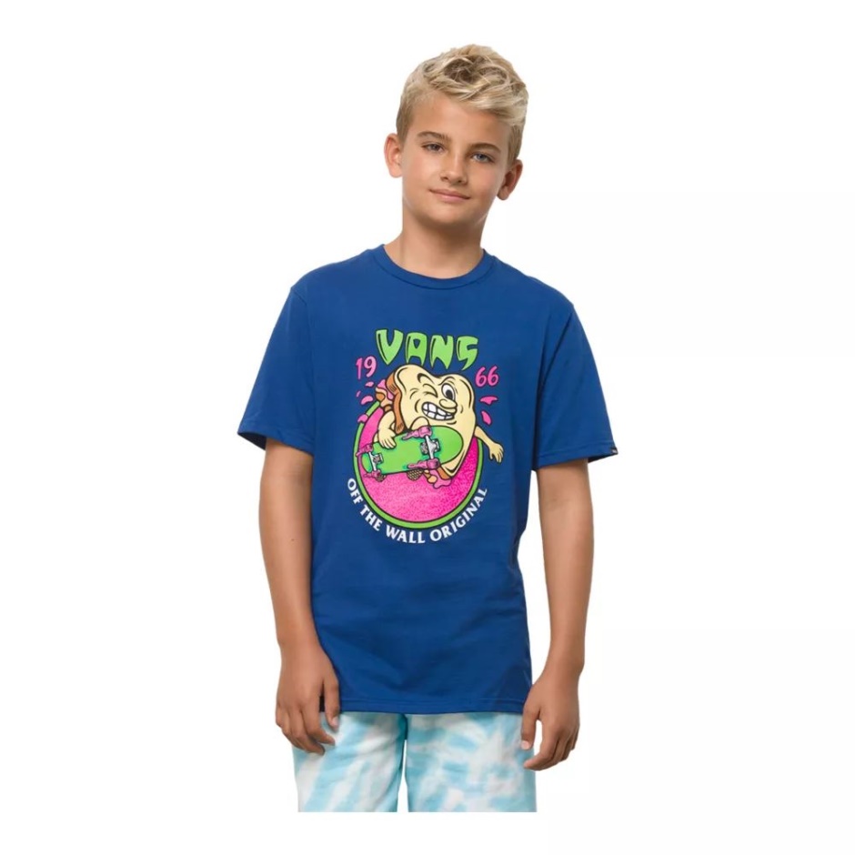Camiseta De Jam Session Para Niños Sudadera Con Cuello Redondo De Algodón Para Niños Limoges Vans