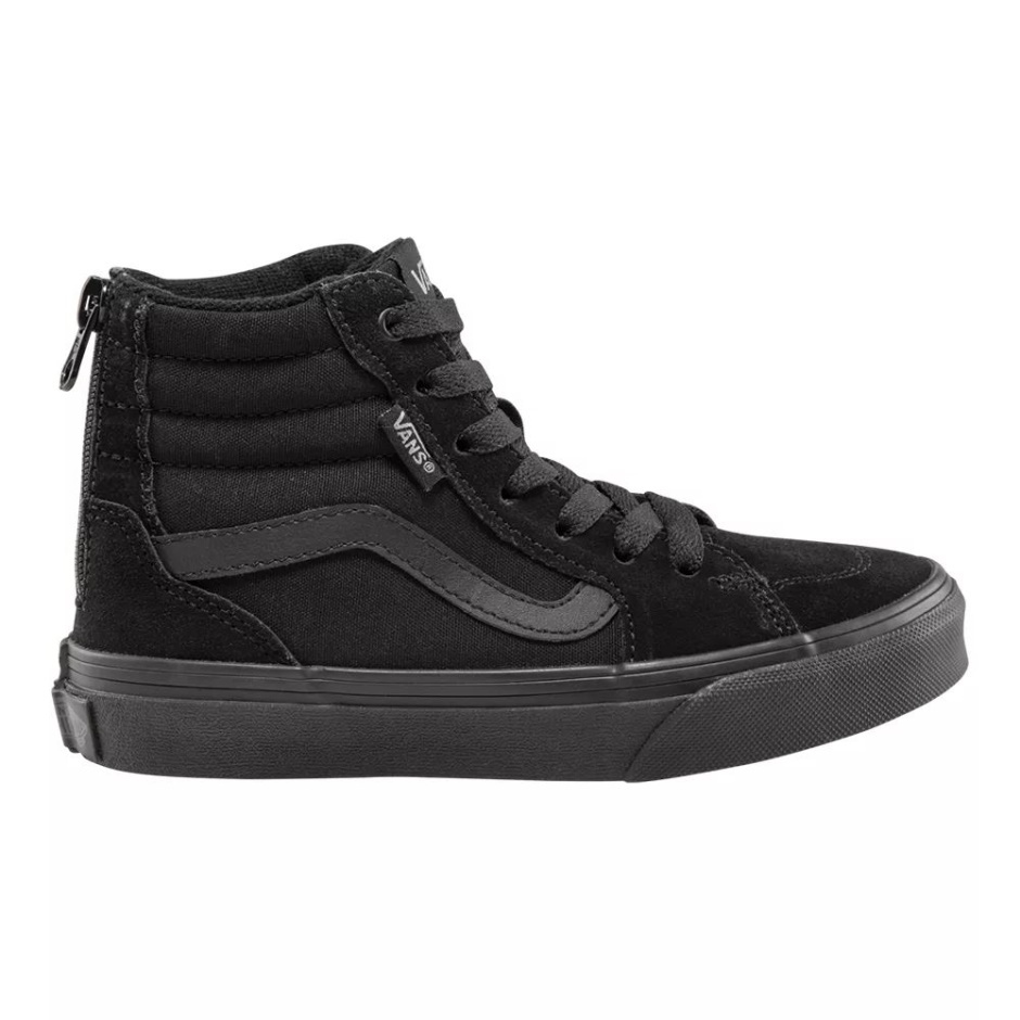 Zapatillas De Skate Con Cremallera Filmore Hi Para Niños Grado/pre-escolar Negro Vans