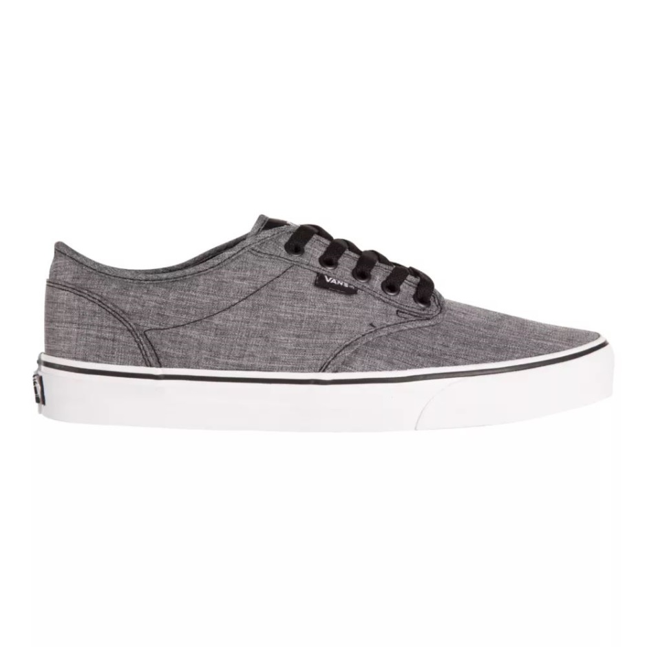Zapatillas De Skate Atwood De Hombre Zapatillas Gris-negro-blanco Vans