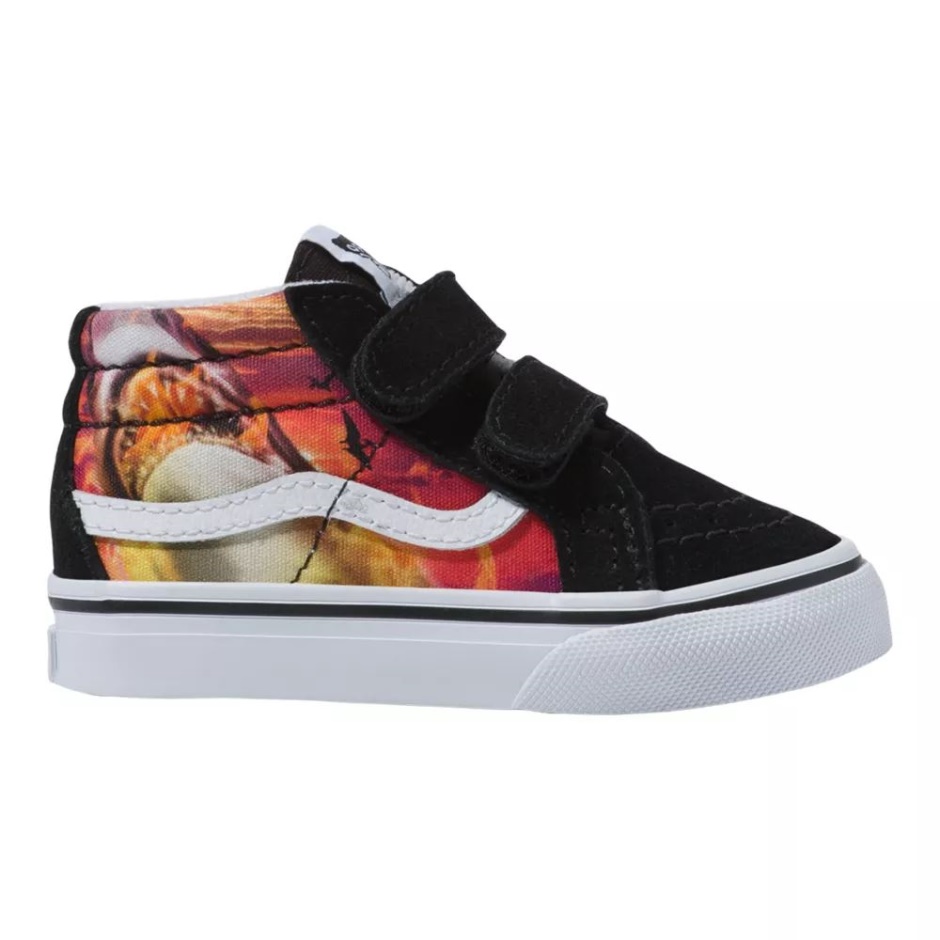 Zapatillas De Skate Sk8-mid Reissue V Para Niños Pequeños Shark Sunset-black Vans