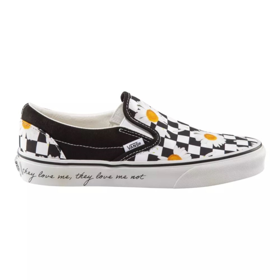 Zapatillas De Skate Clásicas De Mujer Love Me Love Me Not Vans Negras