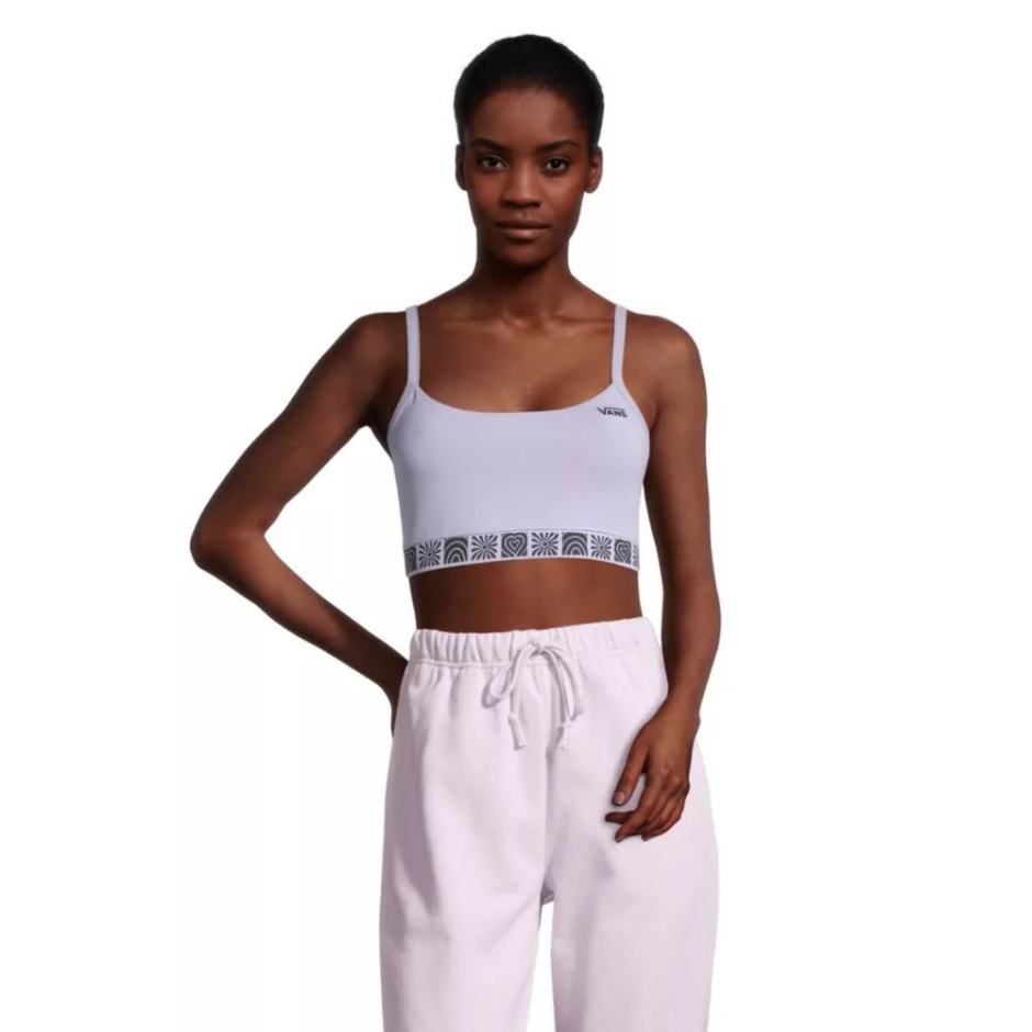 Bralette De Energía Divina X Iwd Para Mujer Vans Lavanda Lánguida